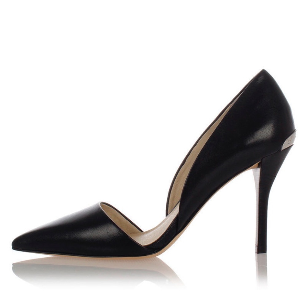 Michael Kors black leather Julieta pump